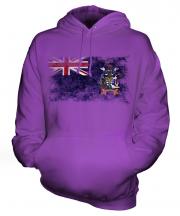 South Georgia Distressed Flag Unisex Adult Hoodie