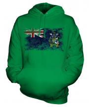 South Georgia Distressed Flag Unisex Adult Hoodie