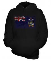 South Georgia Distressed Flag Unisex Adult Hoodie
