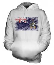 South Georgia Distressed Flag Unisex Adult Hoodie