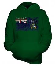 South Georgia Distressed Flag Unisex Adult Hoodie