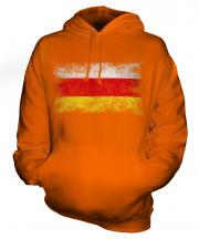 South Ossetia Distressed Flag Unisex Adult Hoodie