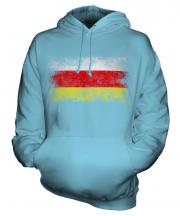 South Ossetia Distressed Flag Unisex Adult Hoodie