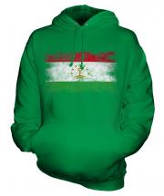 Tajikistan Distressed Flag Unisex Adult Hoodie