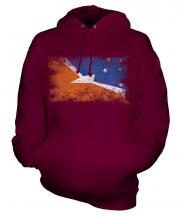 Tierra Del Fuego Province Distressed Flag Unisex Adult Hoodie