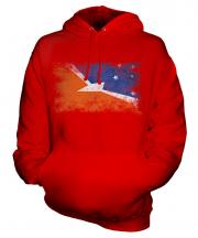 Tierra Del Fuego Province Distressed Flag Unisex Adult Hoodie