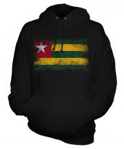 Togo Distressed Flag Unisex Adult Hoodie