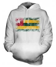 Togo Distressed Flag Unisex Adult Hoodie