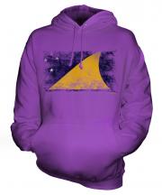Tokelau Distressed Flag Unisex Adult Hoodie
