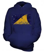 Tokelau Distressed Flag Unisex Adult Hoodie