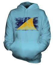 Tokelau Distressed Flag Unisex Adult Hoodie