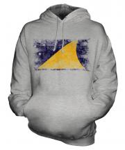 Tokelau Distressed Flag Unisex Adult Hoodie