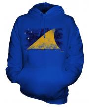 Tokelau Distressed Flag Unisex Adult Hoodie
