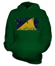 Tokelau Distressed Flag Unisex Adult Hoodie
