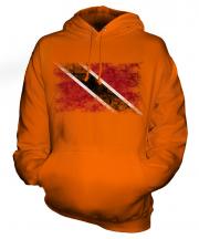 Trinidad And Tobago Distressed Flag Unisex Adult Hoodie