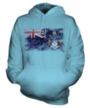 Tristan Da Cunha Distressed Flag Unisex Adult Hoodie