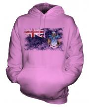 Tristan Da Cunha Distressed Flag Unisex Adult Hoodie