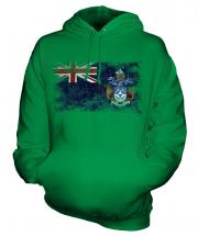 Tristan Da Cunha Distressed Flag Unisex Adult Hoodie