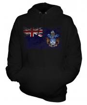 Tristan Da Cunha Distressed Flag Unisex Adult Hoodie