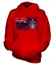Tristan Da Cunha Distressed Flag Unisex Adult Hoodie