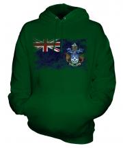 Tristan Da Cunha Distressed Flag Unisex Adult Hoodie