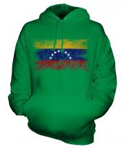 Venezuela Distressed Flag Unisex Adult Hoodie