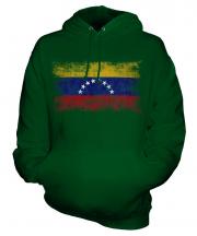 Venezuela Distressed Flag Unisex Adult Hoodie