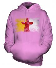 Nunavut Distressed Flag Unisex Adult Hoodie