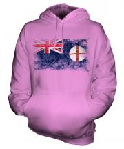 New South Wales Distressed Flag Unisex Adult Hoodie