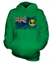 South Australia Distressed Flag Unisex Adult Hoodie