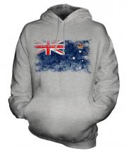 Victoria Distressed Flag Unisex Adult Hoodie