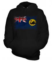 Western Australia Distressed Flag Unisex Adult Hoodie