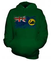Western Australia Distressed Flag Unisex Adult Hoodie