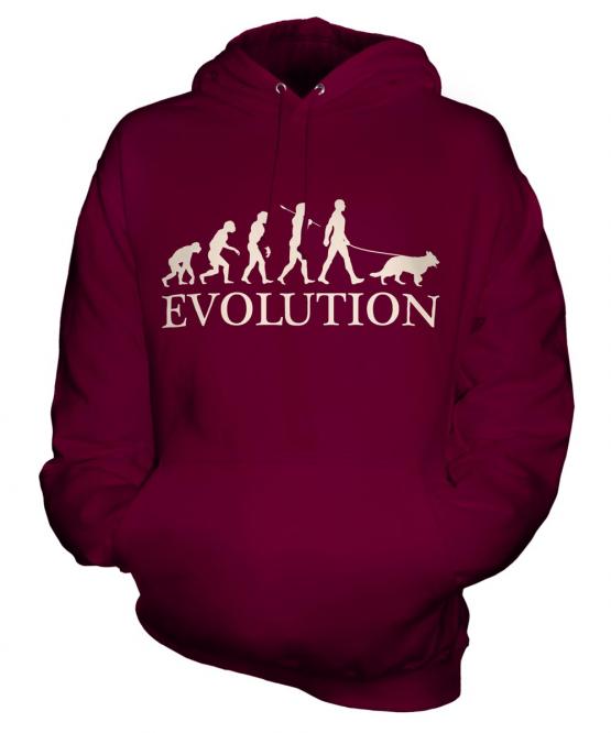 Alsatian Evolution Unisex Adult Hoodie