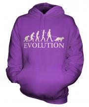 Alsatian Evolution Unisex Adult Hoodie