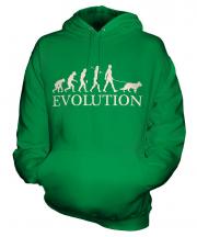 Alsatian Evolution Unisex Adult Hoodie