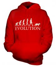 Alsatian Evolution Unisex Adult Hoodie