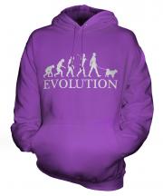 American Eskimo Dog Evolution Unisex Adult Hoodie