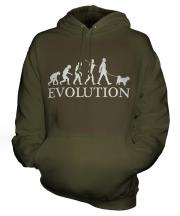 American Eskimo Dog Evolution Unisex Adult Hoodie