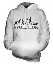 Basset Hound Evolution Unisex Adult Hoodie