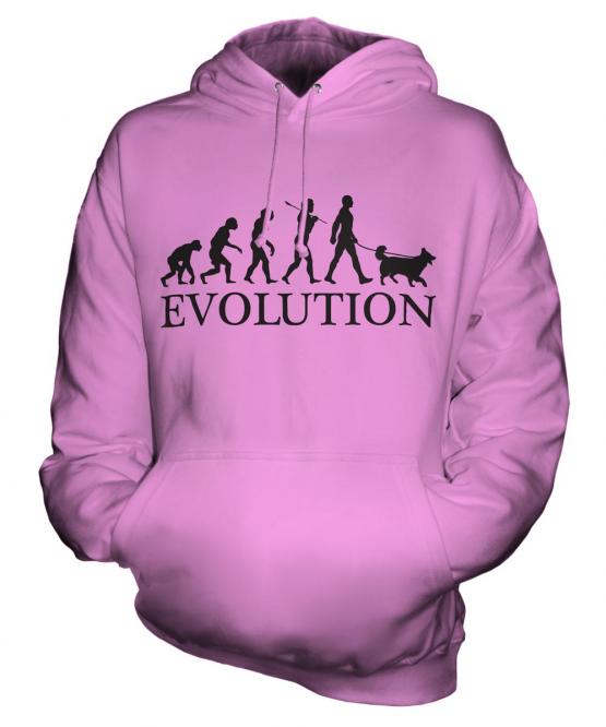 Border Collie Evolution Unisex Adult Hoodie
