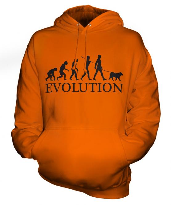 Canaan Dog Evolution Unisex Adult Hoodie