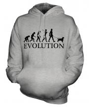 English Cocker Spaniel Evolution Unisex Adult Hoodie