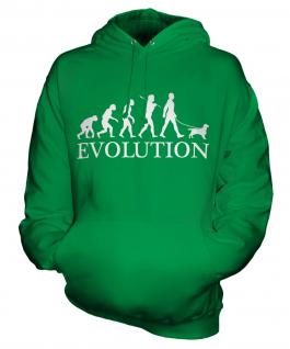 English Toy Spaniel Evolution Unisex Adult Hoodie
