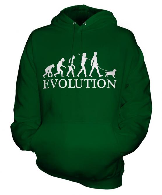 Toy Spaniel Evolution Unisex Adult Hoodie