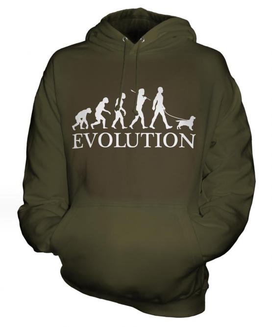 Field Spaniel Evolution Unisex Adult Hoodie
