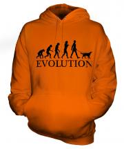 Gordon Setter Evolution Unisex Adult Hoodie