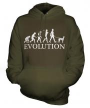 Ibizan Hound Evolution Unisex Adult Hoodie