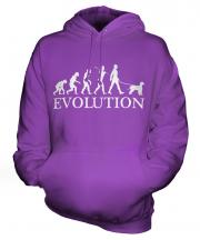 Irish Water Spaniel Evolution Unisex Adult Hoodie