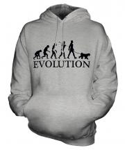 Kerry Blue Terrier Evolution Unisex Adult Hoodie